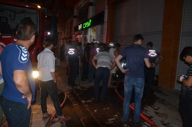 Fatsa’da Korkutan Yangın