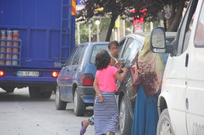 Bafra’da Suriyeli Dilenci Sorunu