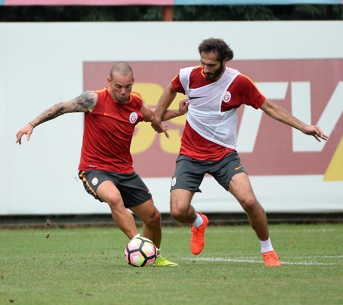 Galatasaray, Beşiktaş Maçının Hazırlıklarını Sürdürdü
