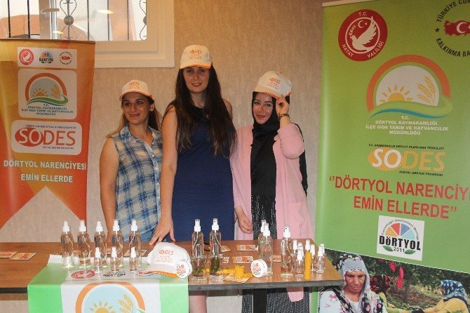Hataylı Kadınlar Narenciyeden Kozmetik Ürettiler