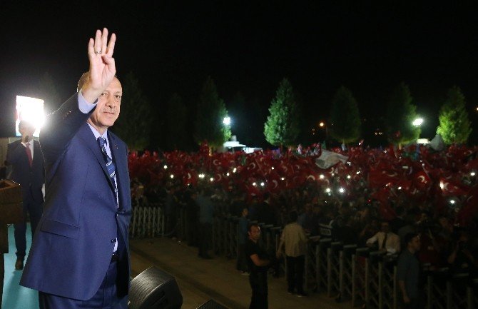 Erdoğan Demokrasi Nöbetine Külliye’de Noktayı Koydu