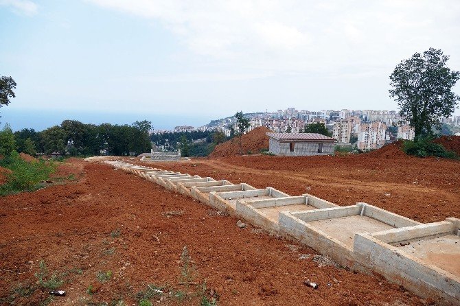 Trabzon Botanik’in Yapımı Sürüyor
