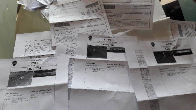 3 Saatte Bin 25 Tl Trafik Cezası Kesilen Sürücüden Tepki