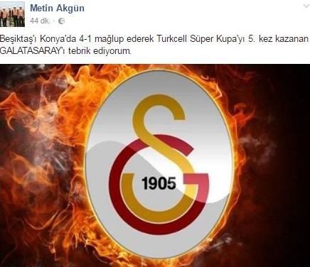 Milletvekillerinden Galatasaray’a Tebrik
