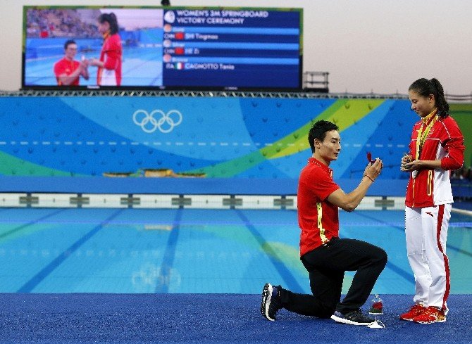 Rio’da Sürpriz Evlilik Teklifi