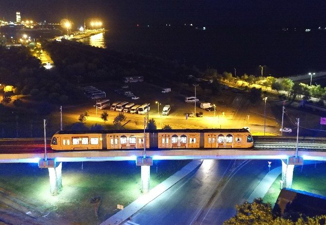Raylı Sistem Tekkeköy Hattında Test Sürüşleri Başladı