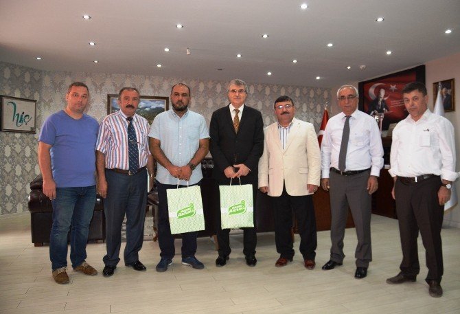 Dokap Başkanı Yüce’den Başkan Kocatepe’ye Ziyaret