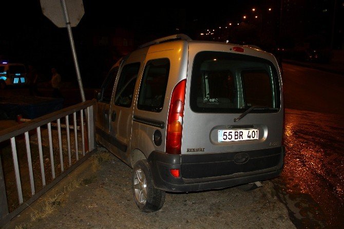 Samsun’da Trafik Kazası: 1 Yaralı