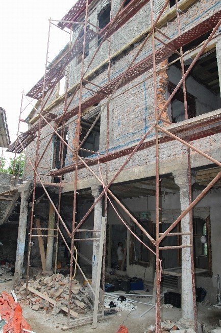 Taşkın Konağı Restore Ediliyor