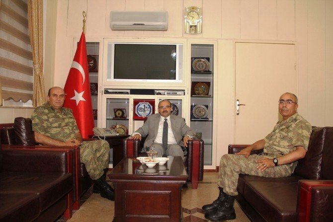 Giresun Jandarma Bölge Komutanı Saraç’tan, Vali Ustaoğlu’na Ziyaret
