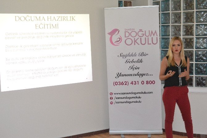 Samsun Doğum Okulu Anne Adaylarının Yanında