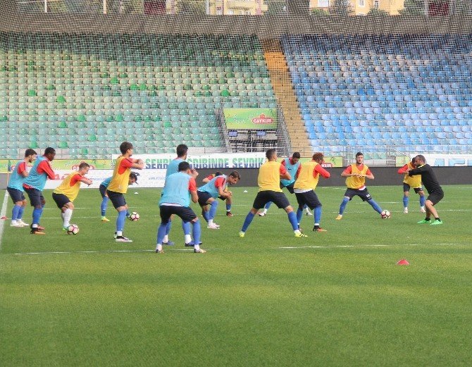 Çaykur Rizespor, Atiker Konyaspor Maçı Hazırlıklarını Sürdürdü