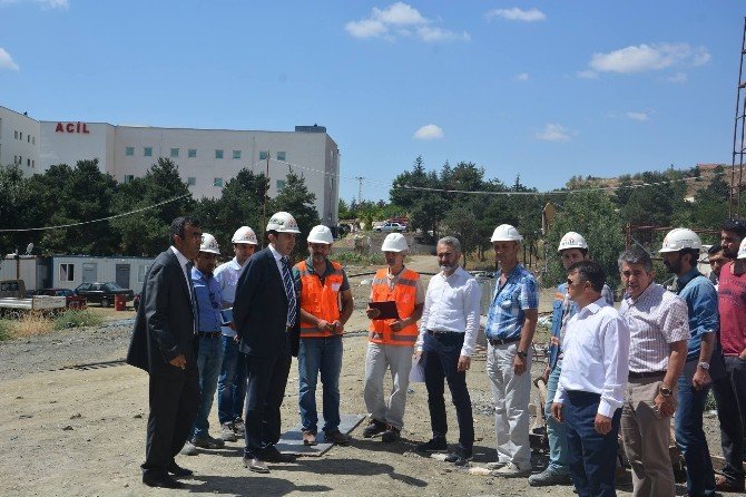 Rektör Alkan Sungurlu Myo Kampüsünde İnceledi