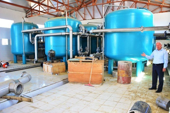 Bayramdere Barajı’nda İçme Suyu Çalışmaları