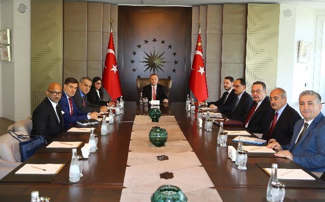 Cumhurbaşkanı Erdoğan, Venezuella Heyetini Kabul Etti