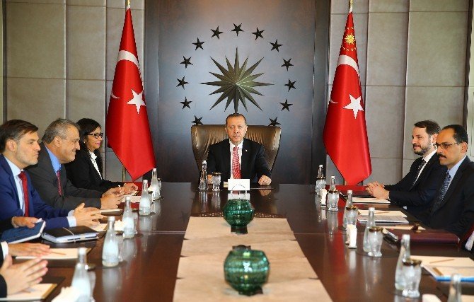 Cumhurbaşkanı Erdoğan, Venezuella Heyetini Kabul Etti