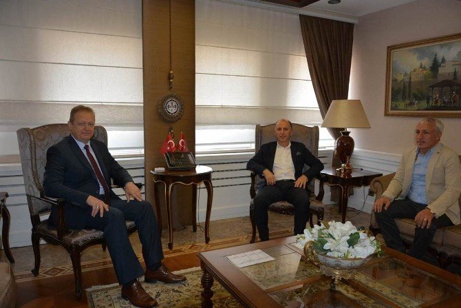 Trabzonspor Heyetinden, Vali Yavuz Ve Başkan Genç’e Ziyaret