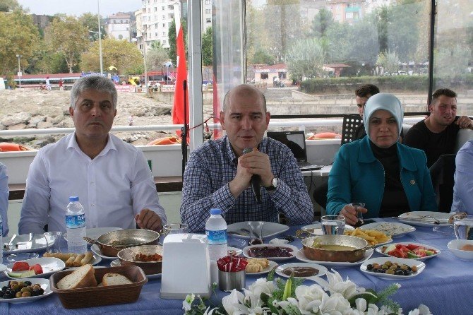 Çalışma Ve Sosyal Güvenlik Bakanı Süleyman Soylu Trabzon’da Stk’lar İle Kahvaltıda Buluştu