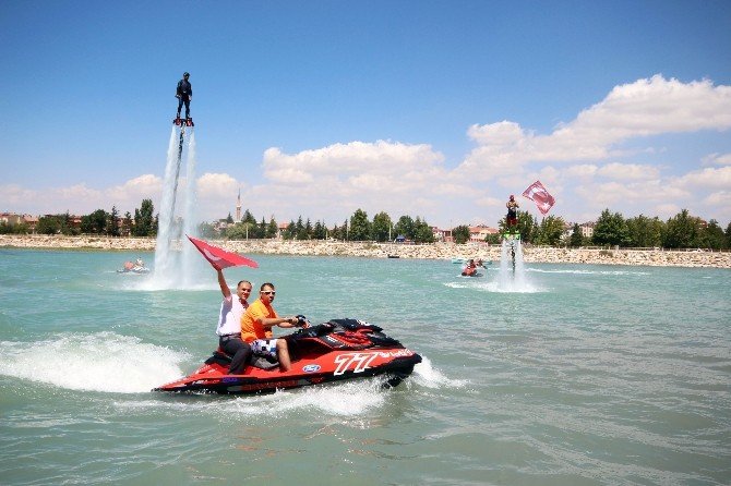 Türkiye Su Jeti Şampiyonası 4. Ayağı Beyşehir’de Başladı