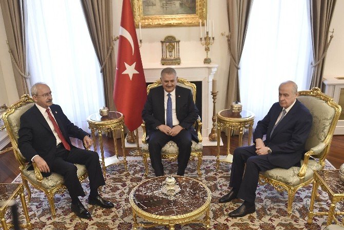 Kılıçdaroğlu Ve Bahçeli Başbakanlık’ta