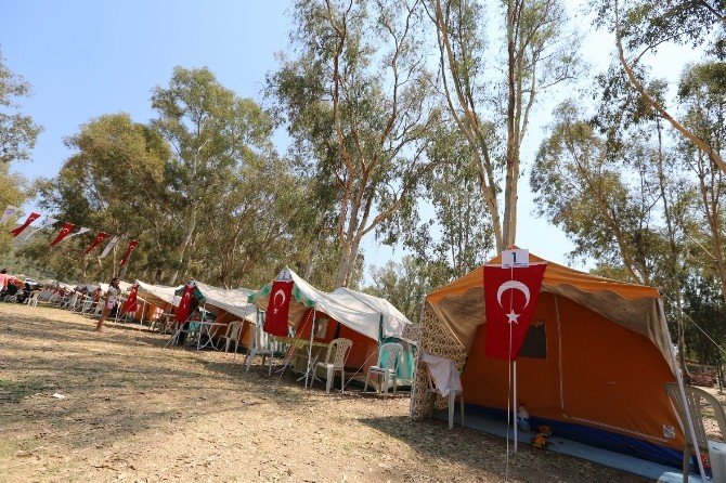 Engelli Vatandaşlar, Pamucak’ta Kampa Girdi