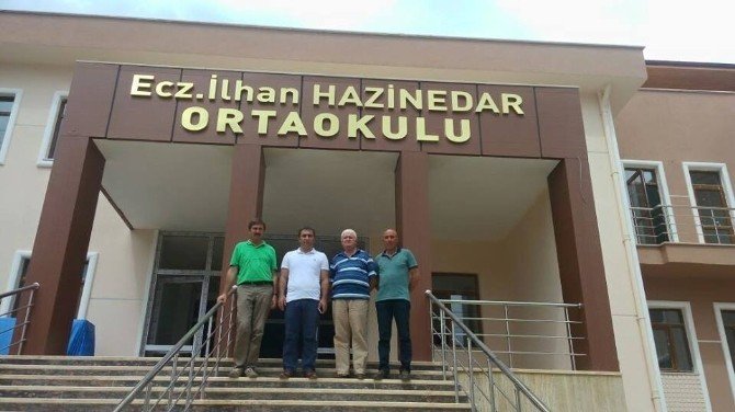 Hazinedar’ın Yaptırdığı Okulu İncelediler