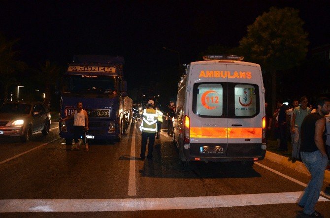 Tır’ın Çarptığı Yaya Hayatını Kaybetti