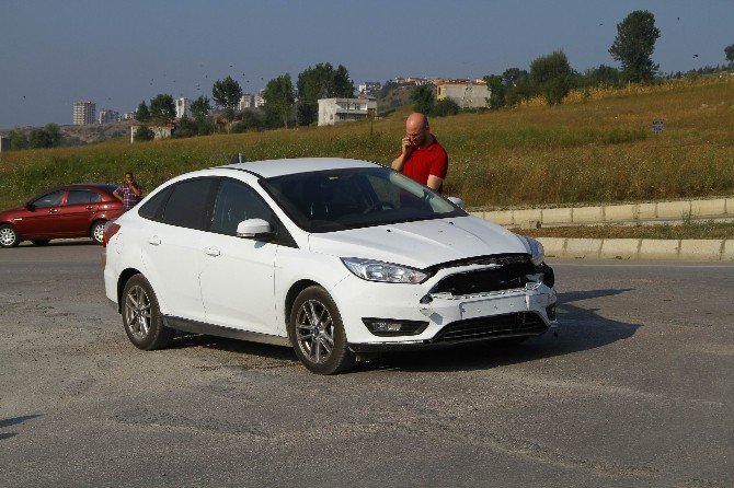 Samsun’da Trafik Kazası: 1 Yaralı
