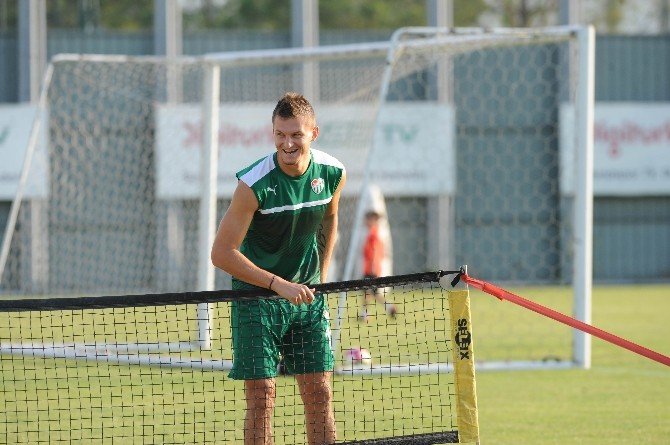 Bursaspor’dan Neşeli Antrenman