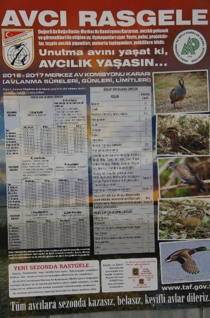 65 Avcıya 45 Bin Lira İdari Para Cezası