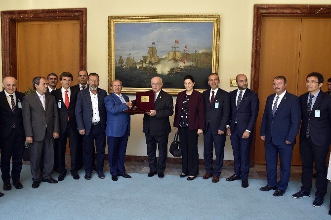 Kent Konseyi’nden Tbmm Başkanı Kahraman’a Ziyaret
