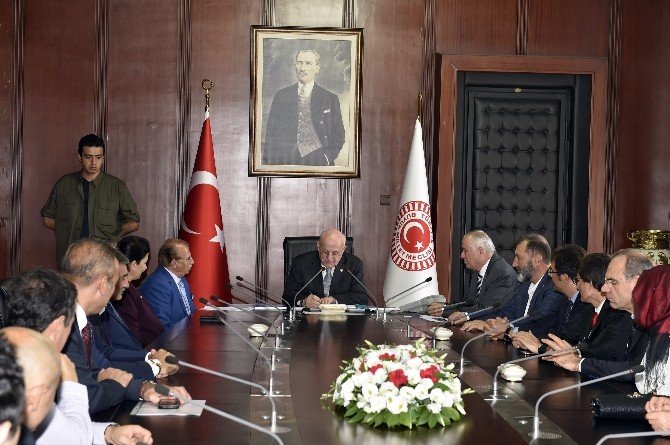 Kent Konseyi’nden Tbmm Başkanı Kahraman’a Ziyaret