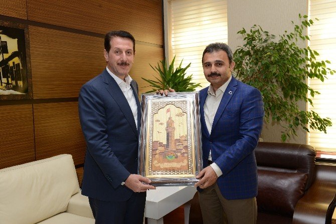 İlkadım Belediye Başkanı’ndan Başkan Külcü’ye Ziyaret