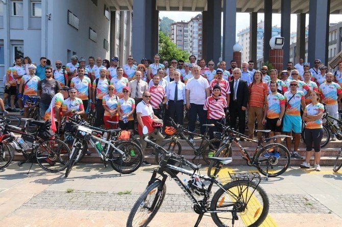 2.karadeniz Bisiklet Festivali Başladı.
