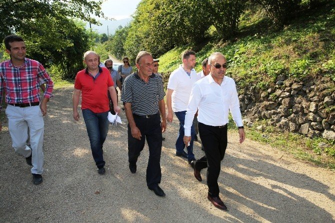 Altınordu’da Beton Yol Tamgaz