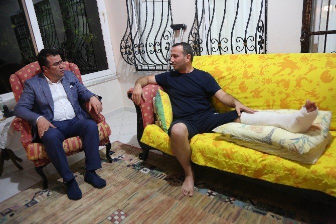 Taşçı’dan Demokrasi Gazisine Ziyaret