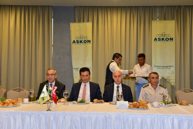 Vali Şahin, Askon Üyeleriyle Bir Araya Geldi