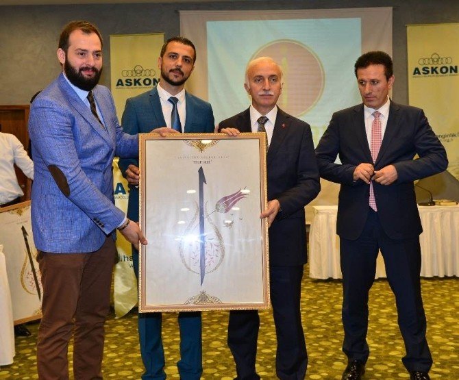 Vali Şahin, Askon Üyeleriyle Bir Araya Geldi