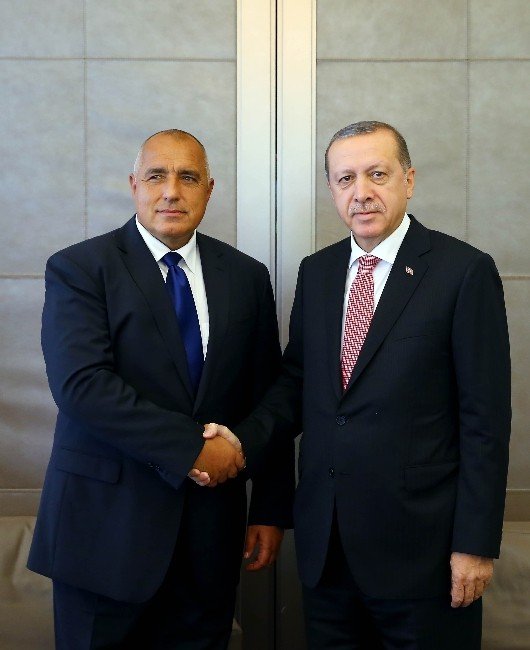 Cumhurbaşkanı Erdoğan, Bulgaristan Başbakanı Borisov’u Kabul Etti