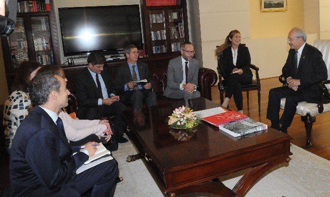 Alman Devlet Bakanı’ndan, Chp Lideri Kemal Kılıçdaroğlu’na Ziyaret