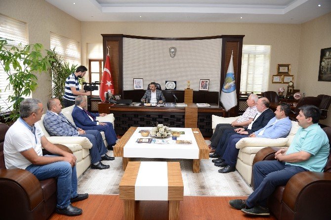 Kooperatif Başkanı Çerikçi’den Başkan Külcü’ye Ziyaret