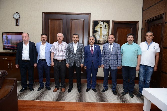 Kooperatif Başkanı Çerikçi’den Başkan Külcü’ye Ziyaret