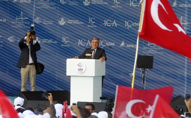 Yavuz Sultan Selim Köprüsü Açılıyor