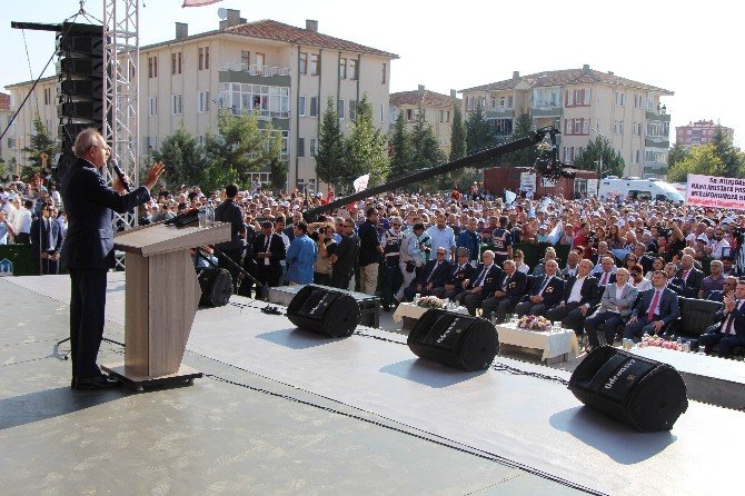 Kılıçdaroğlu, Merzifon’da Konuştu
