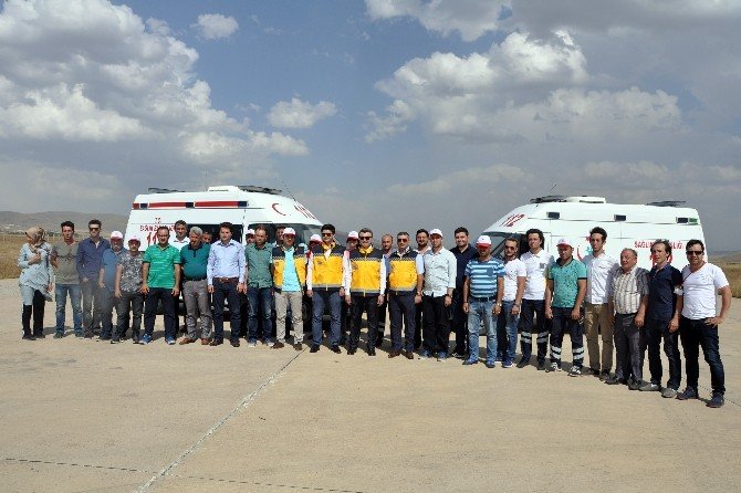 Gümüşhane’de Ambulans Şoförlerine Aste Eğitimi Verildi