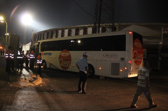 Gaziantepspor Ve Trabzonspor Stadyuma Geldi
