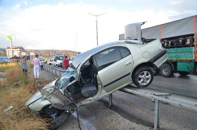 Tosya’da Trafik Kazası: 1 Yaralı