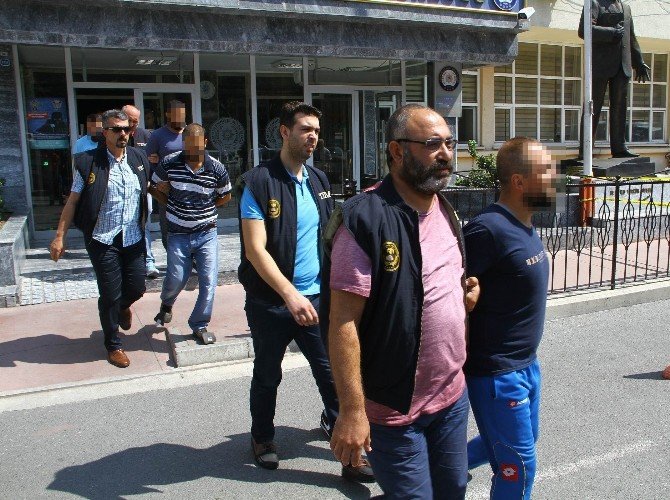 Samsun’da Daeş Zanlısı 9 Kişi Adliyede