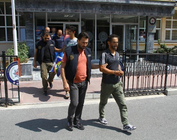 Samsun’da Daeş Zanlısı 9 Kişi Adliyede