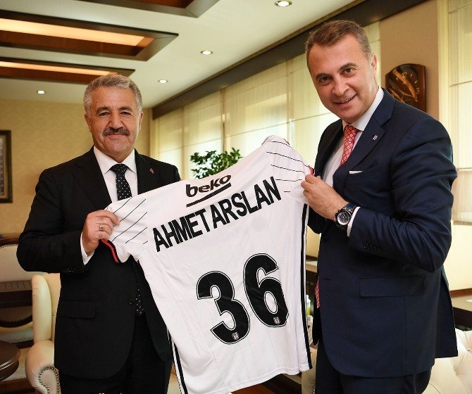Fikret Orman, Bakan Ahmet Arslan’ı Ziyaret Etti